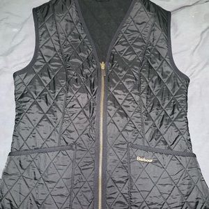Black Barbour vest, great condition! Size 10